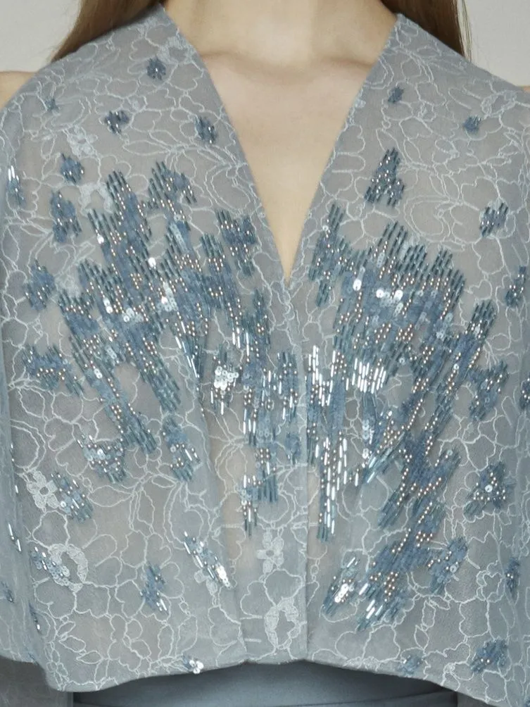Beaded Top & Trousers
