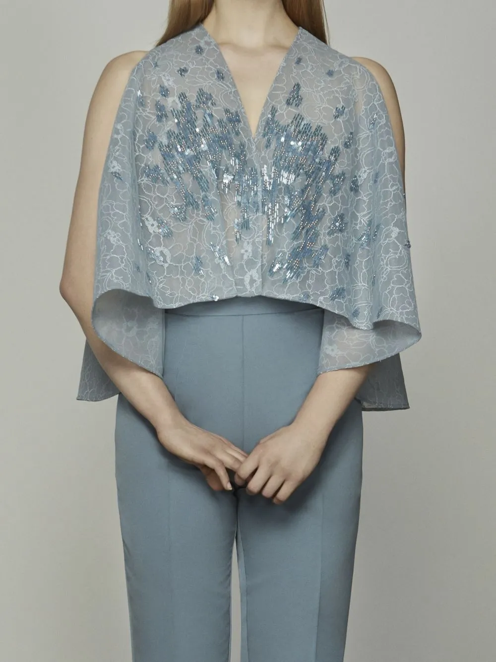 Beaded Top & Trousers