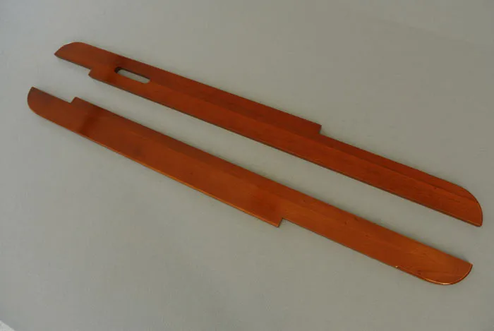 Blemished Mahogany Seat Clamps/Risers - Fits Boston Whaler Classic 15' Sport- Final Sale