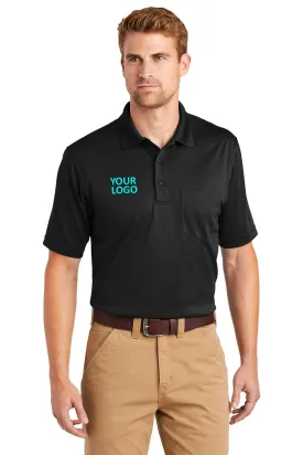 CornerStone Snag-Proof Pocket Polo, Black