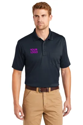 CornerStone Snag-Proof Pocket Polo, Dark Navy