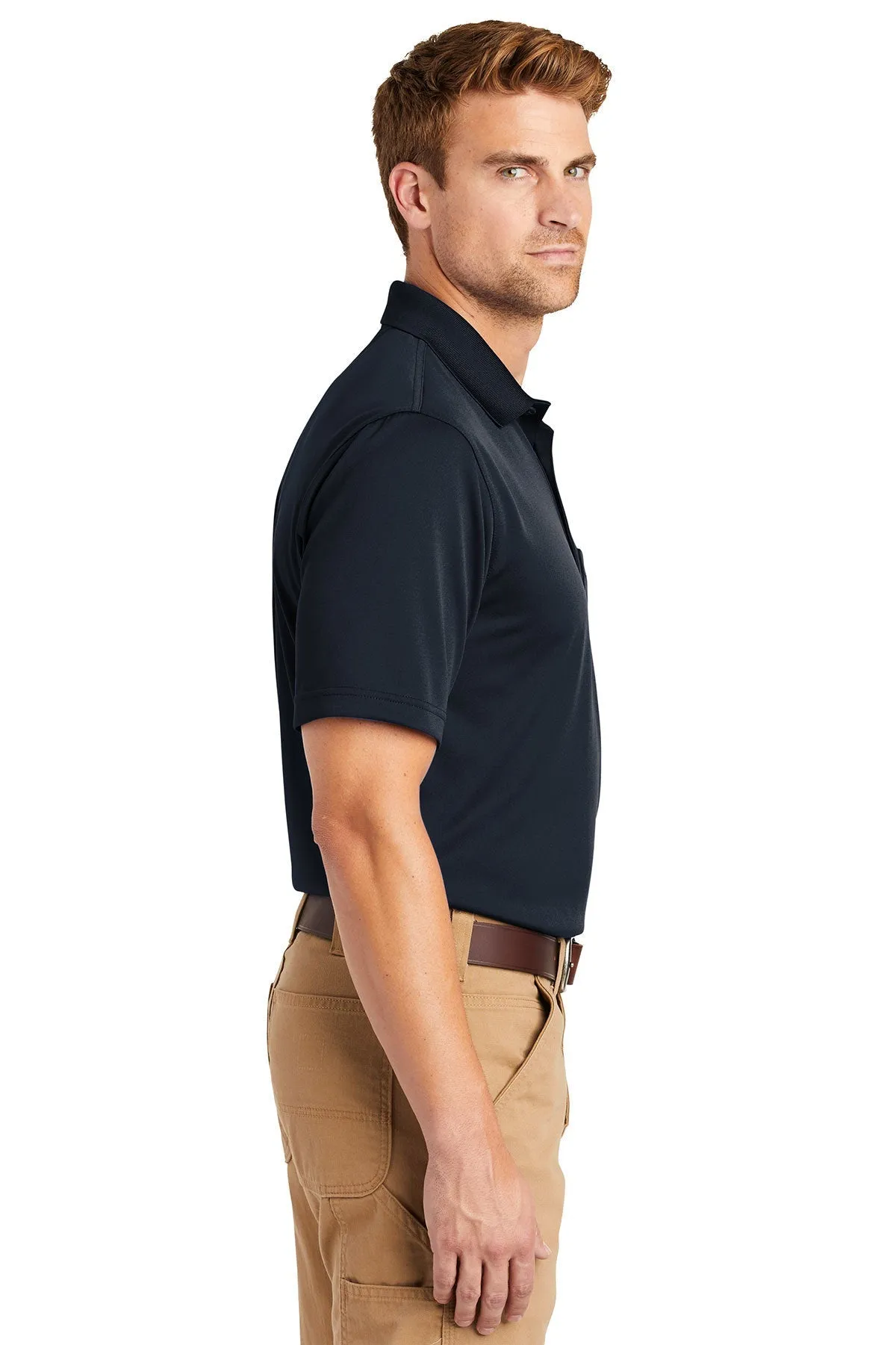 CornerStone Snag-Proof Pocket Polo, Dark Navy