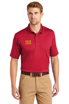 CornerStone Snag-Proof Pocket Polo, Red