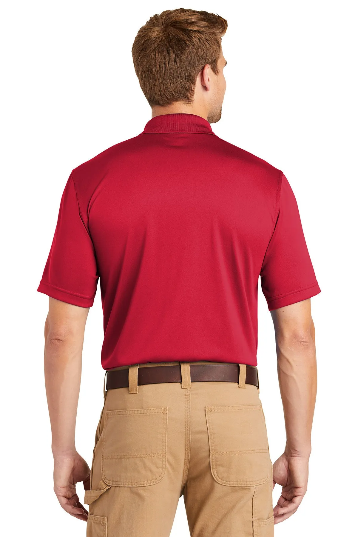 CornerStone Snag-Proof Pocket Polo, Red