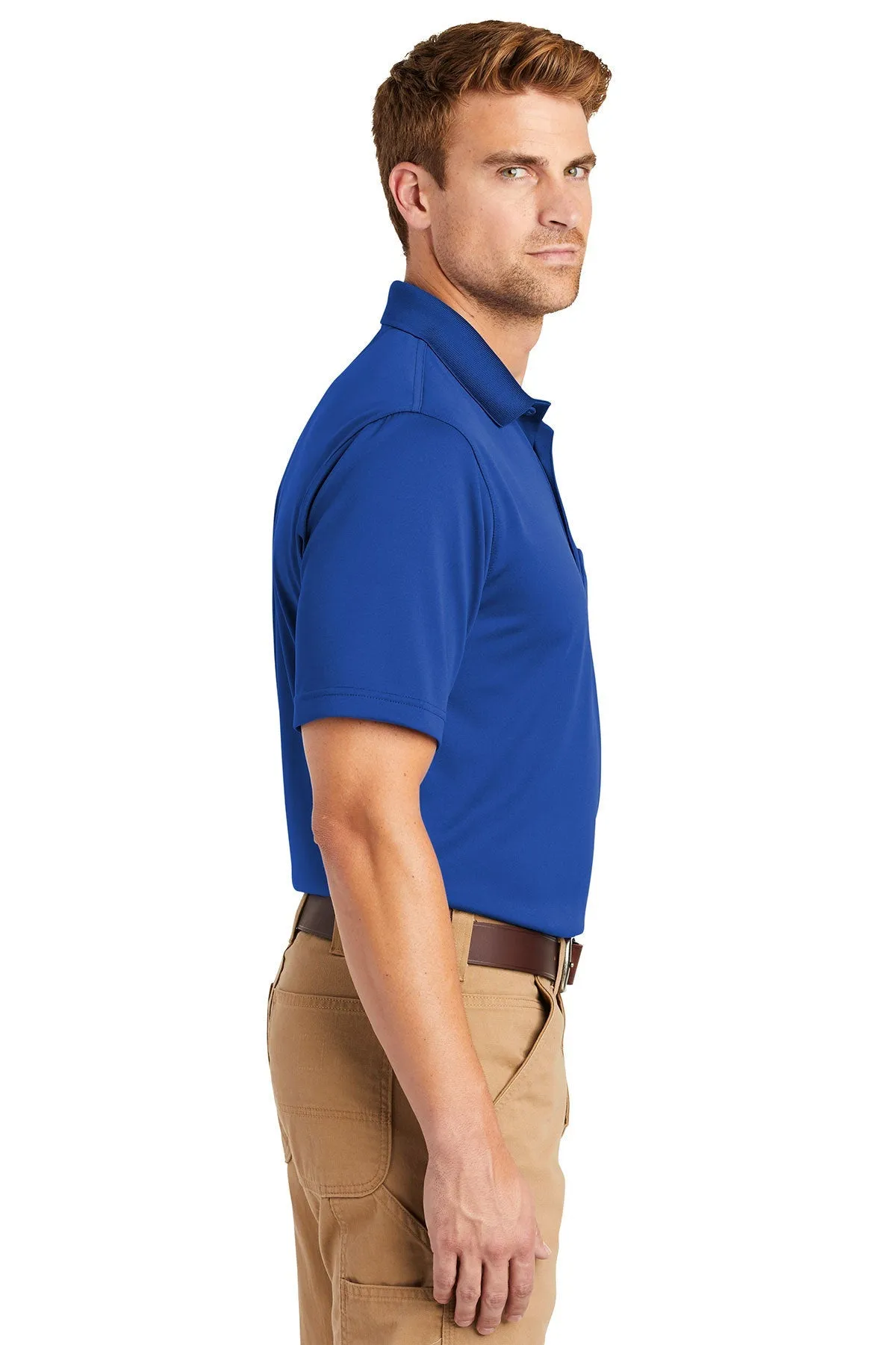 CornerStone Snag-Proof Pocket Polo, Royal