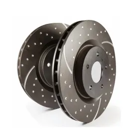 EBC 2017  Honda Civic Type-R 2.0L Turbo GD Sport Rear Rotors (ebcGD7802)