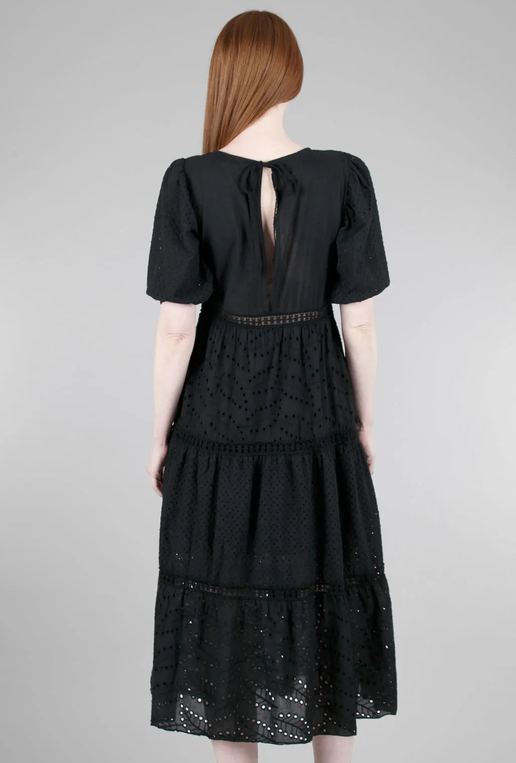 Europe Bound Boho Dress, Black