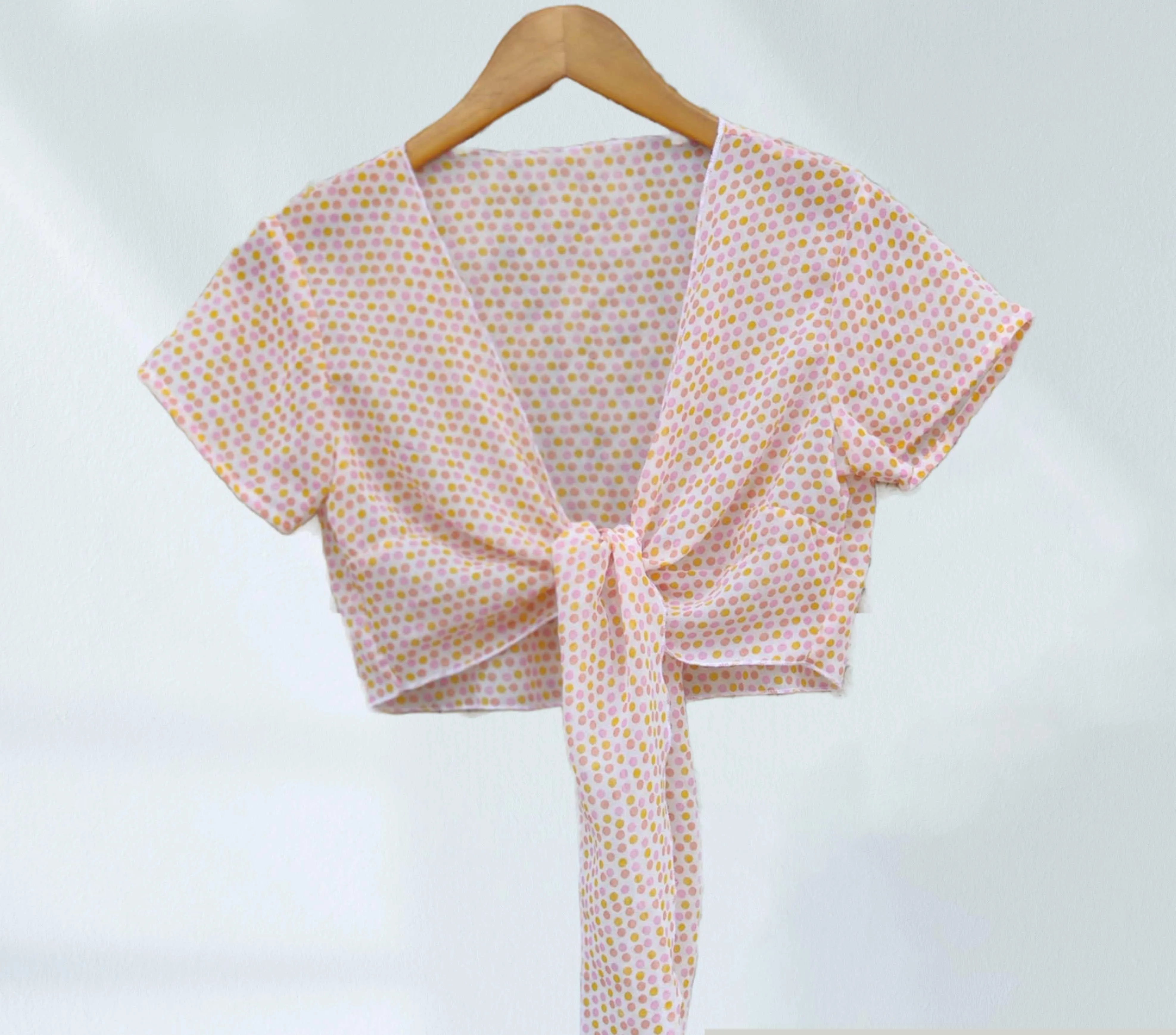 Poly Georgette Shrugs V