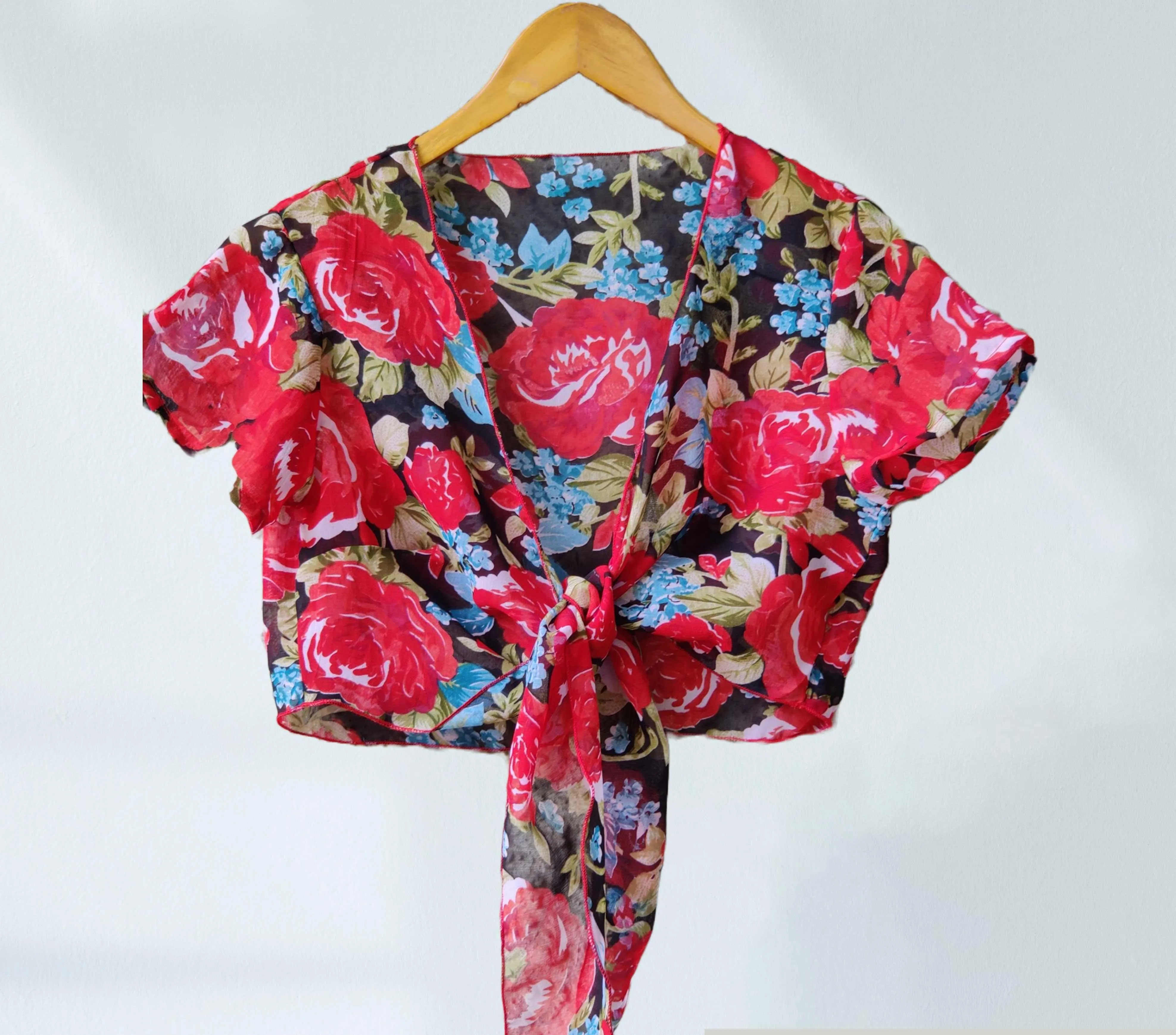 Poly Georgette Shrugs V