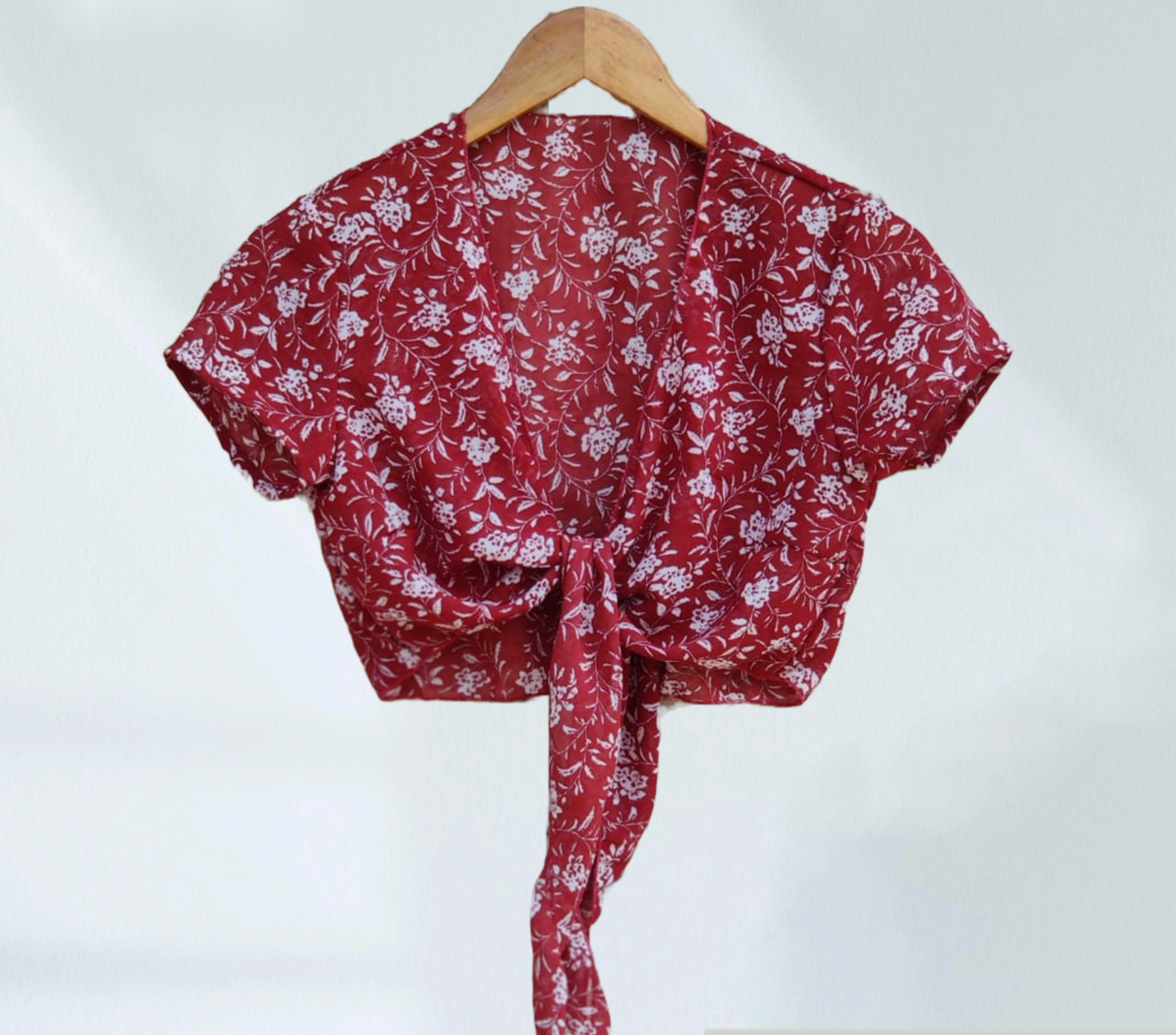 Poly Georgette Shrugs V