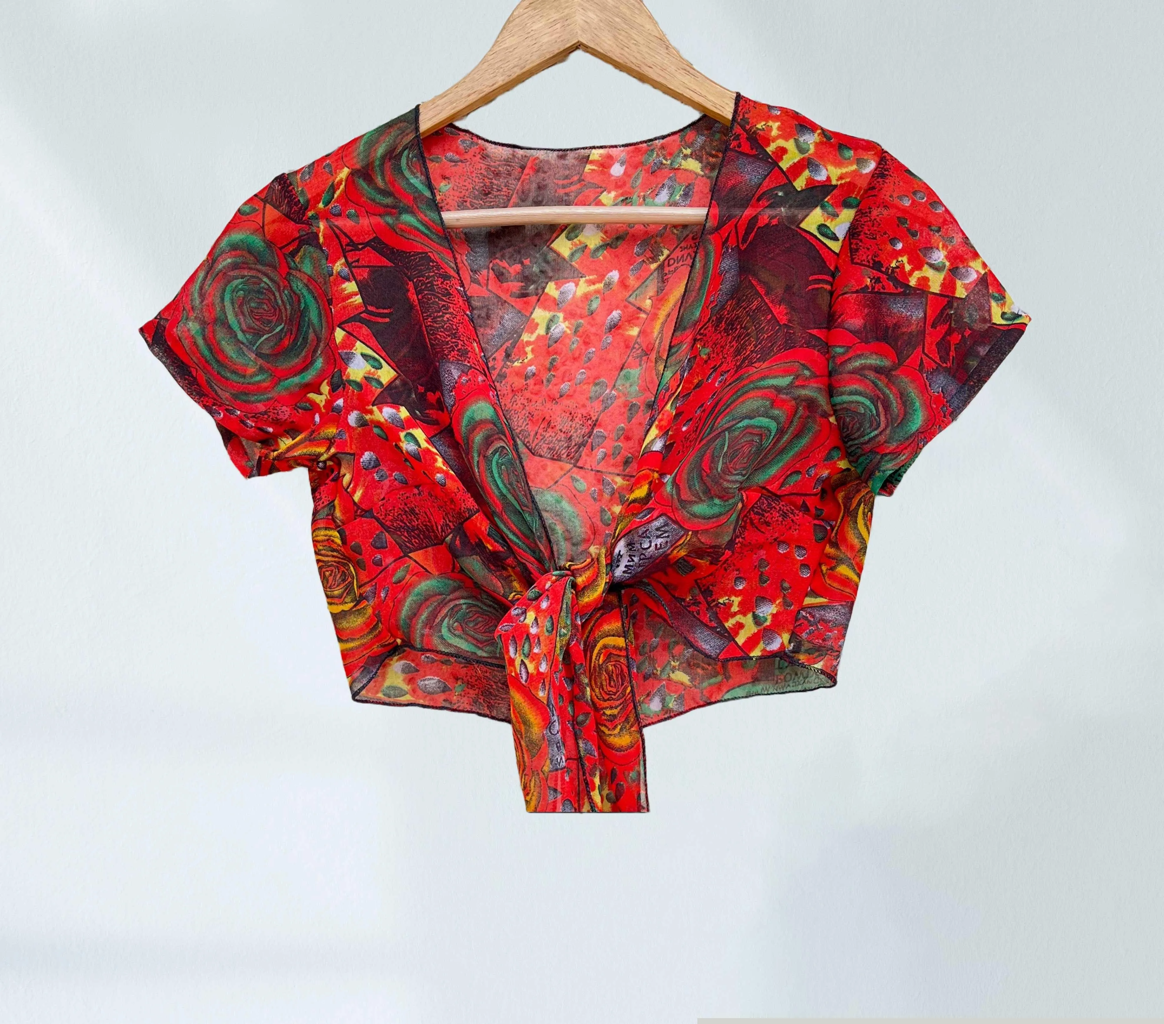 Poly Georgette Shrugs V