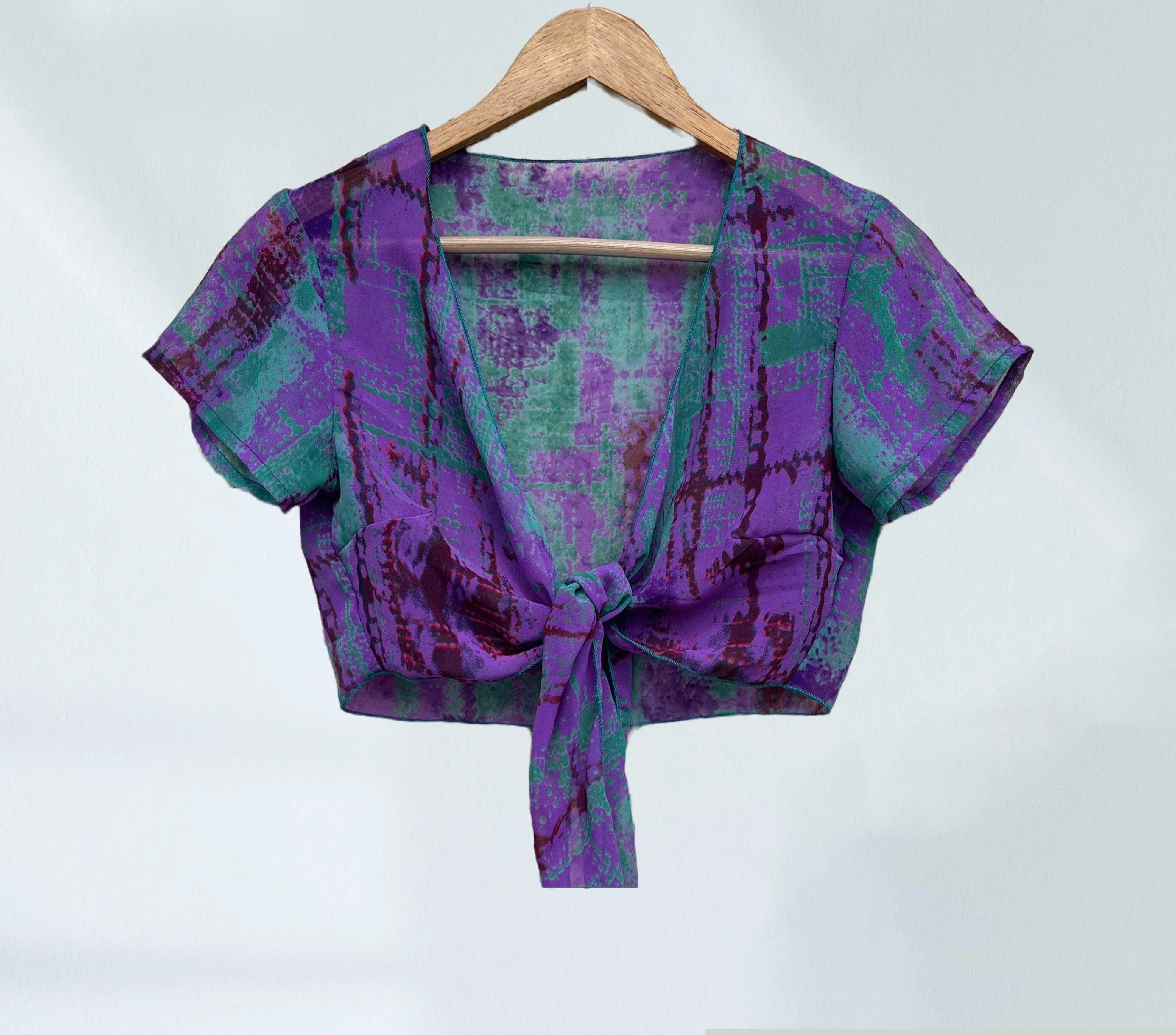 Poly Georgette Shrugs V