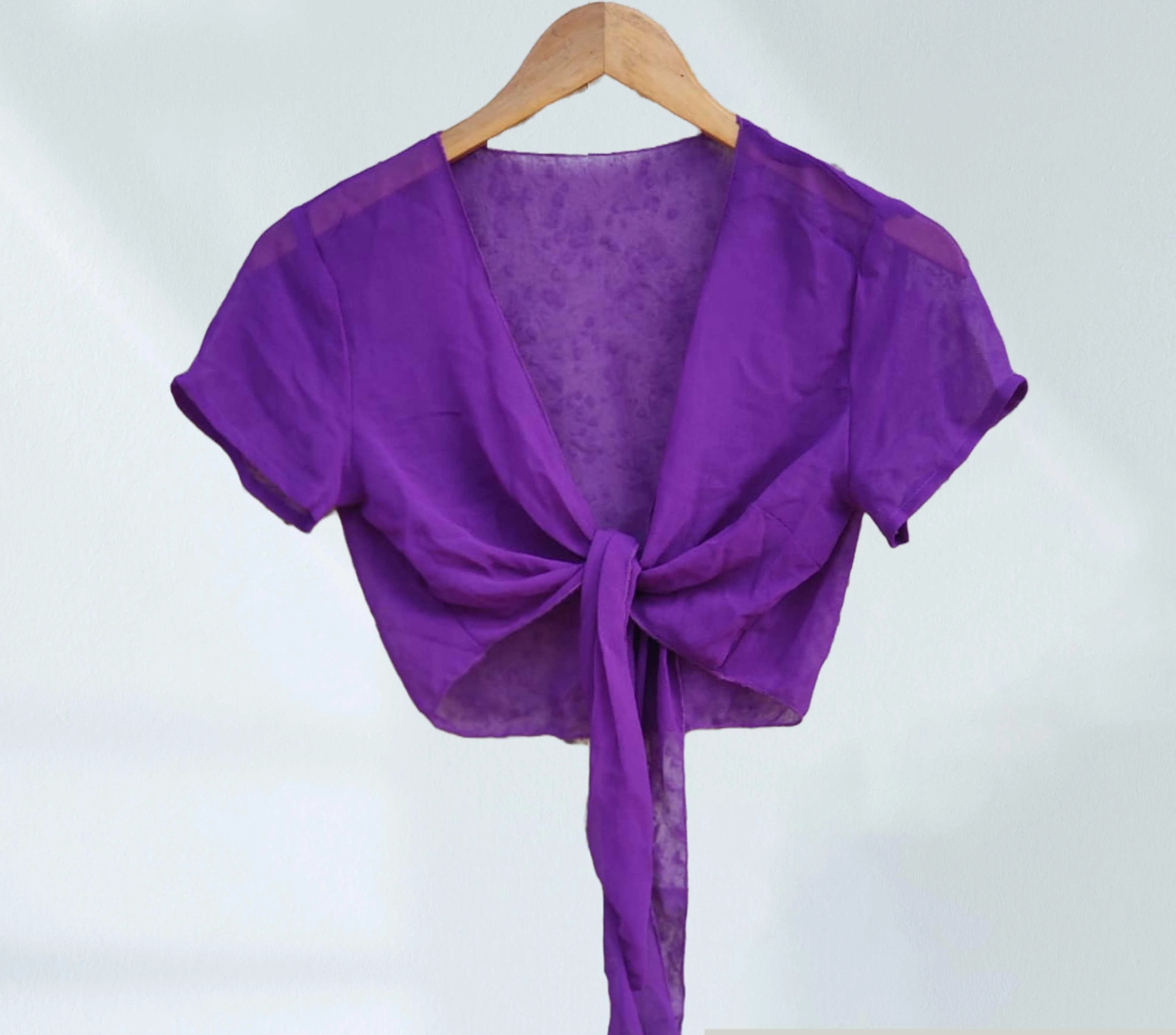 Poly Georgette Shrugs V